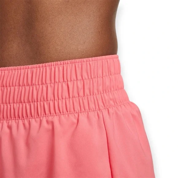 Nike Women's One Dri-FIT Mid-Rise 3" Brief-Lined Shorts - Picture 3 of 5